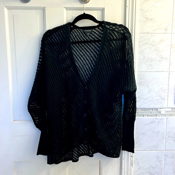Trouvé Crochet oversized cardigan. Size S - Picture 1 of 3